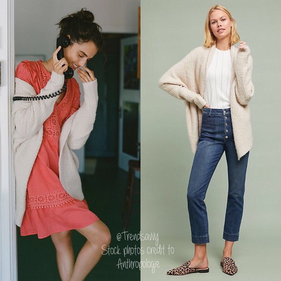 Anthropologie Sweaters - NWT ANTHROPOLOGIE Sleeping On Snow DuPont Cardigan